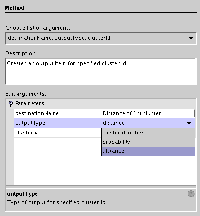 ClusterIdItem settings