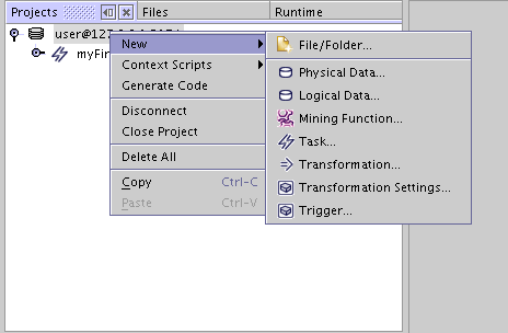 Creating a new trigger