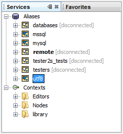 The Services component