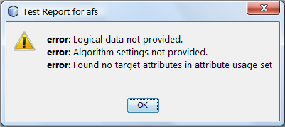 Approximation Function Settings - Test Reports