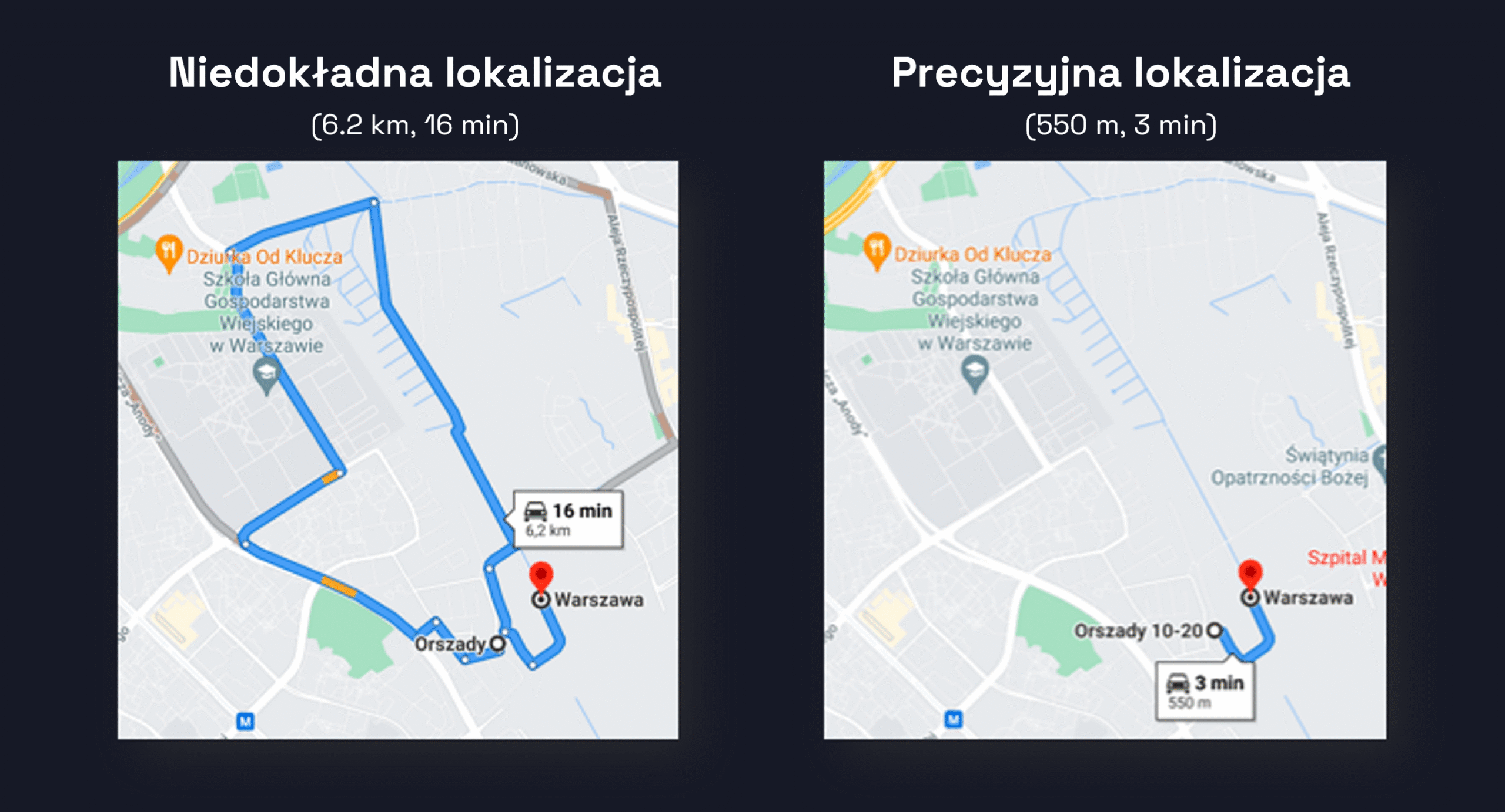 Dokładne geokodowanie przykład znaczenia standaryzacja danych adresowych
