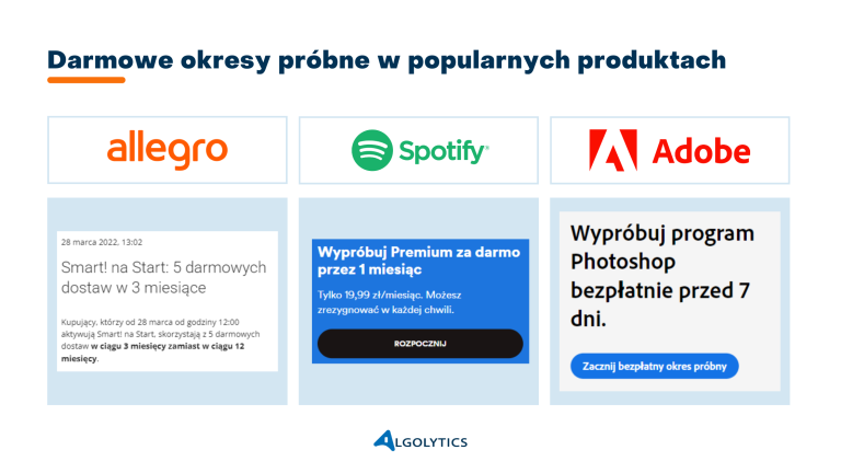 Darmowa subskrypcja firmy