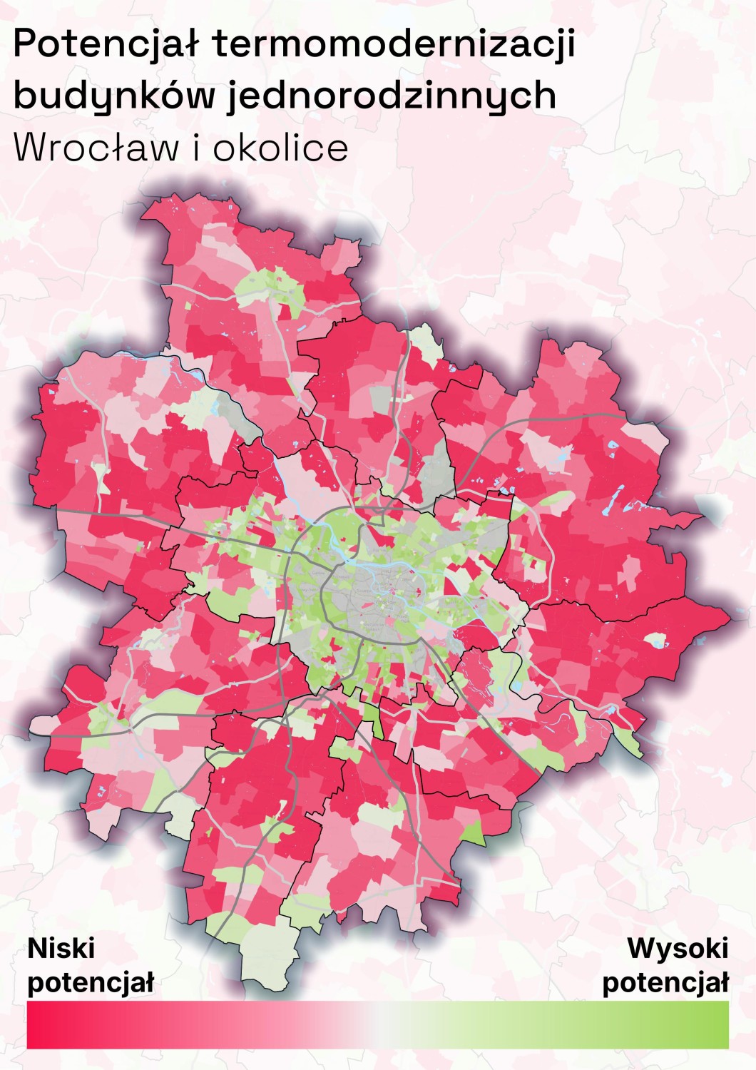 potencjał termomodernizacji location intelligence dane przestrzenne wrocław